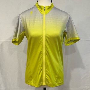 NWOT Women’s RBX Comp Cycling Zip Jersey - Yellow - Size M
